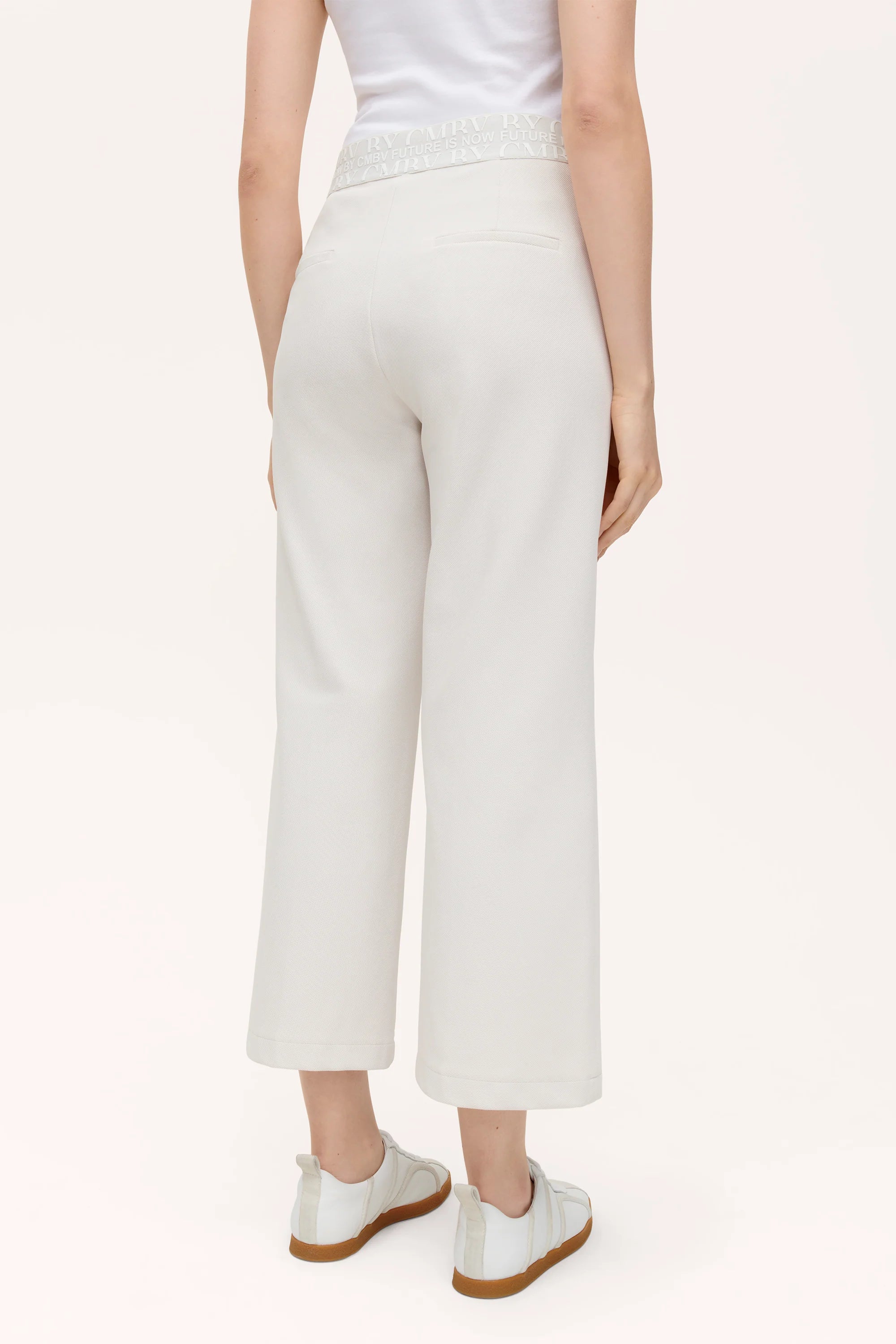 Cameron Pant - Frost White by Cambio — view 3