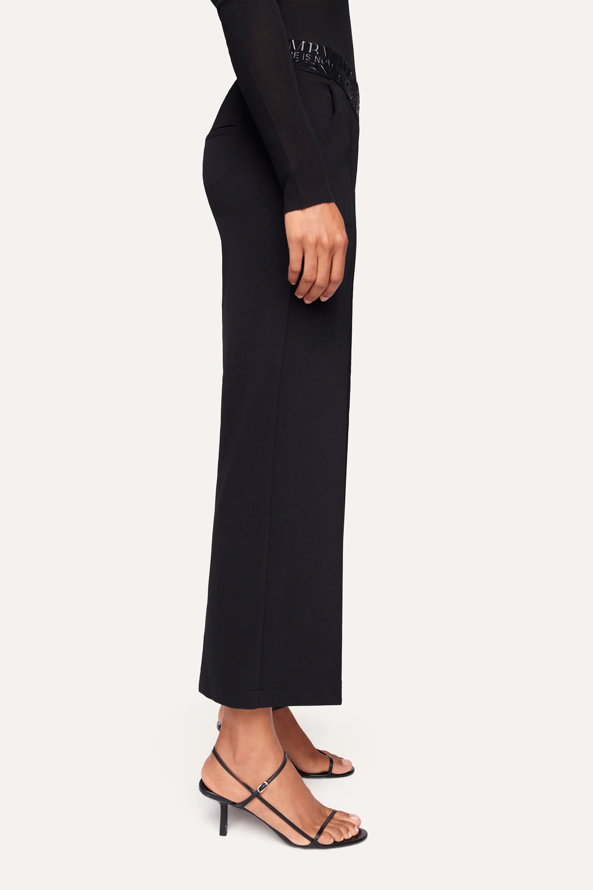 Cameron Pant - Black by Cambio — view 3