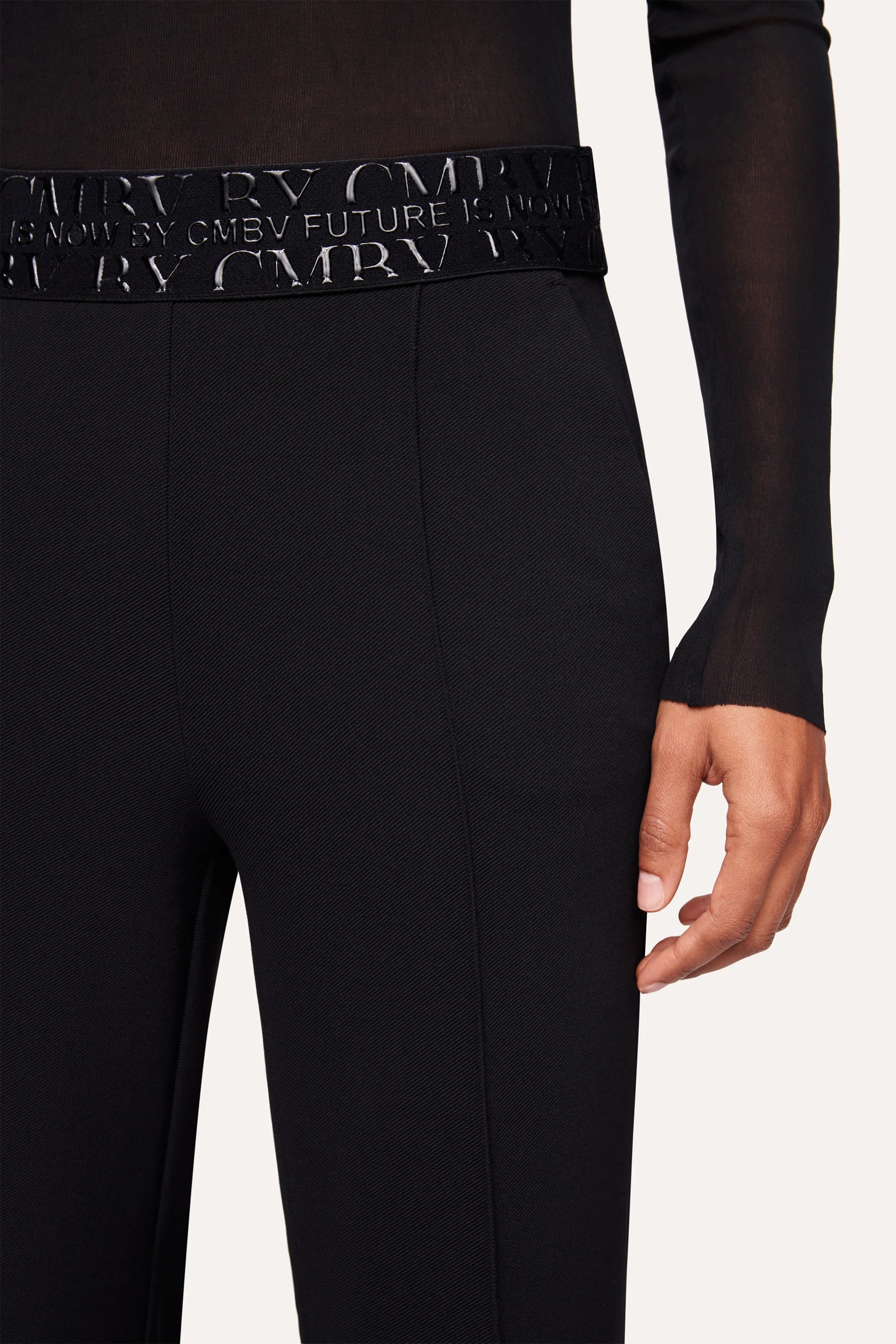 Cameron Pant - Black by Cambio — view 4