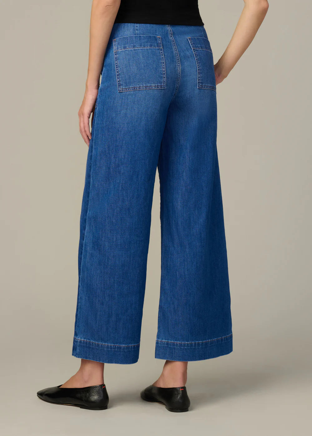The Madeline High Rise Drawstring Pant - Courage by Joe's Jeans — view 5