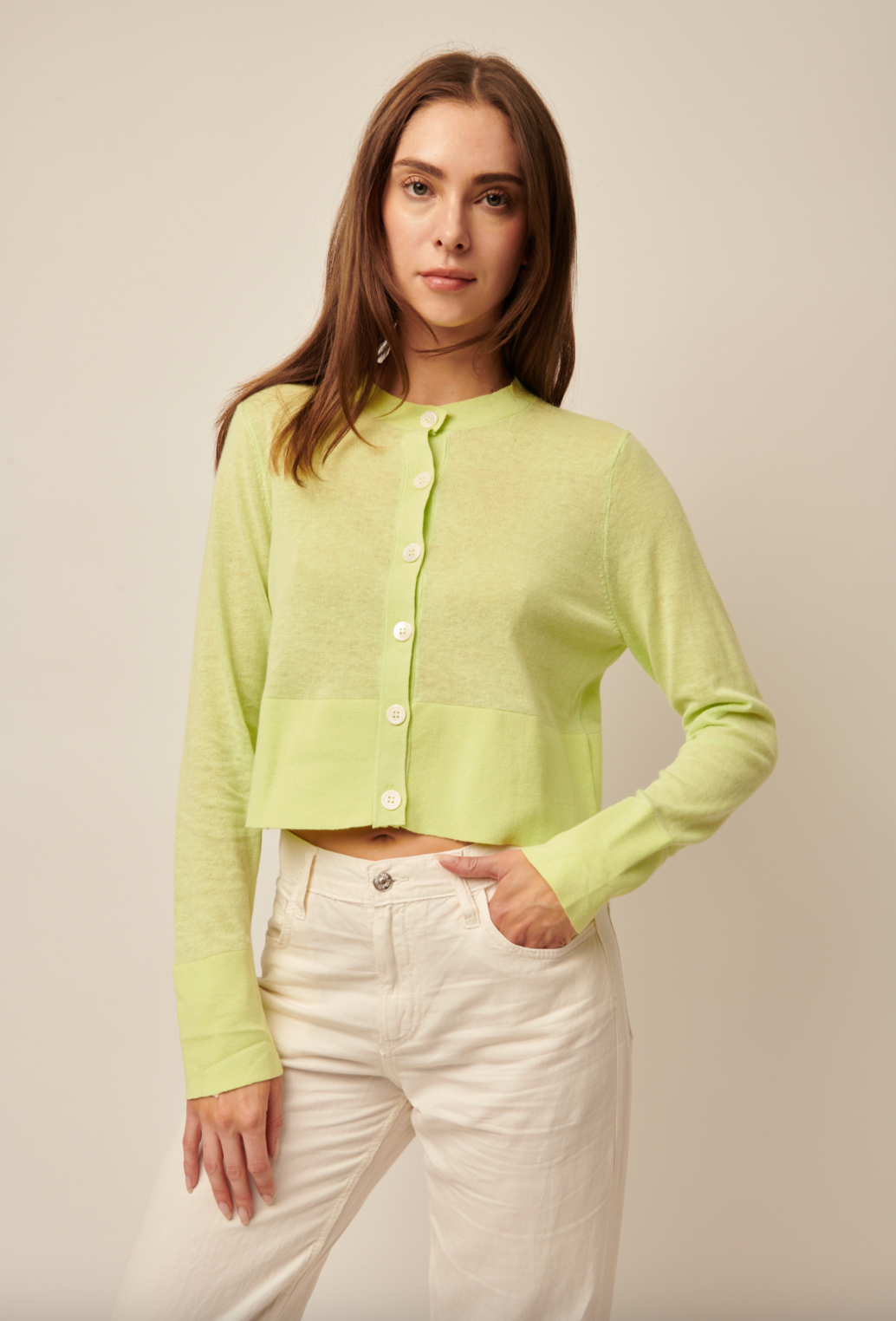 Vivian Cardigan - Limeade by Line | 25 South Boutiques