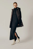 Sambucus Puffer Gilet - Chocolate by Deluc — alternate view