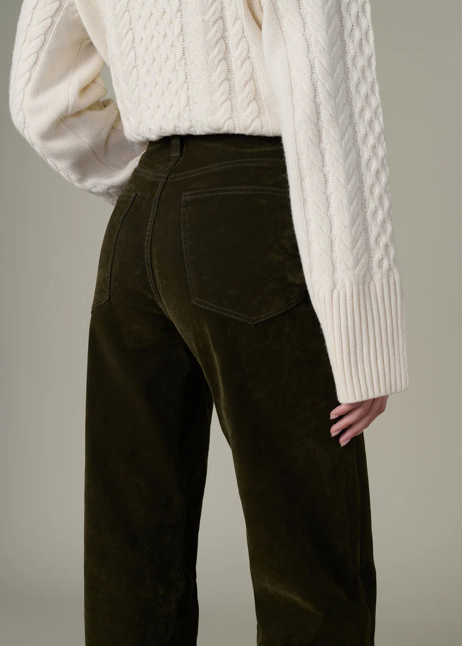 The Margot High Rise Straight - Olive by Joe's Jeans — view 5