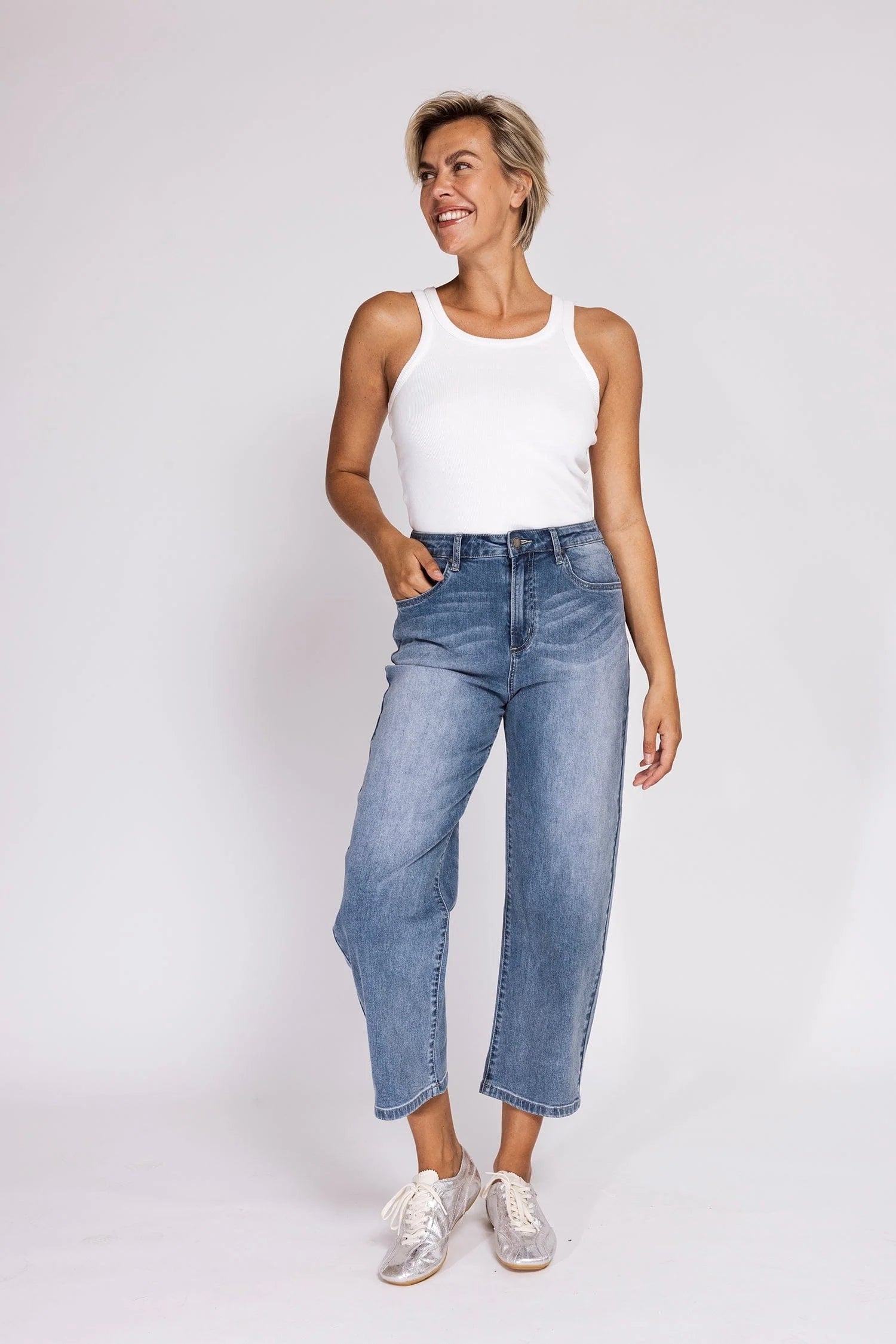 Zhiza Jeans - Blue by Zhrill | 25 South Boutiques