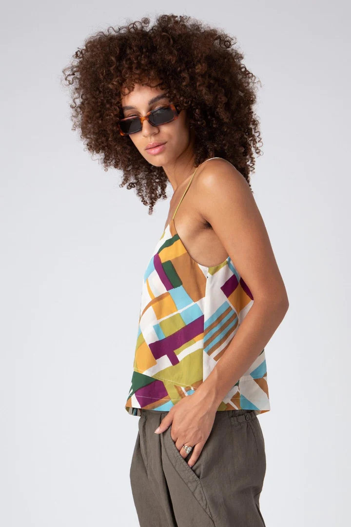 Delaney Cami Top - Multi by Burning Torch — alternate view