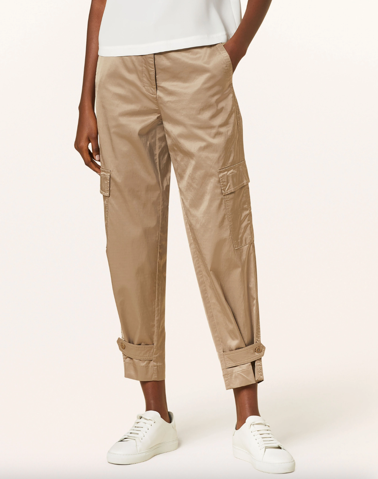Kalla Cargo Pant - Brown by Cambio | 25 South Boutiques