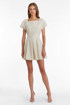 Harper Dress - Bone by Amanda Uprichard | 25 South Boutiques