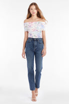 Leia Printed Mesh Top - Lorelei by Amanda Uprichard — alternate view