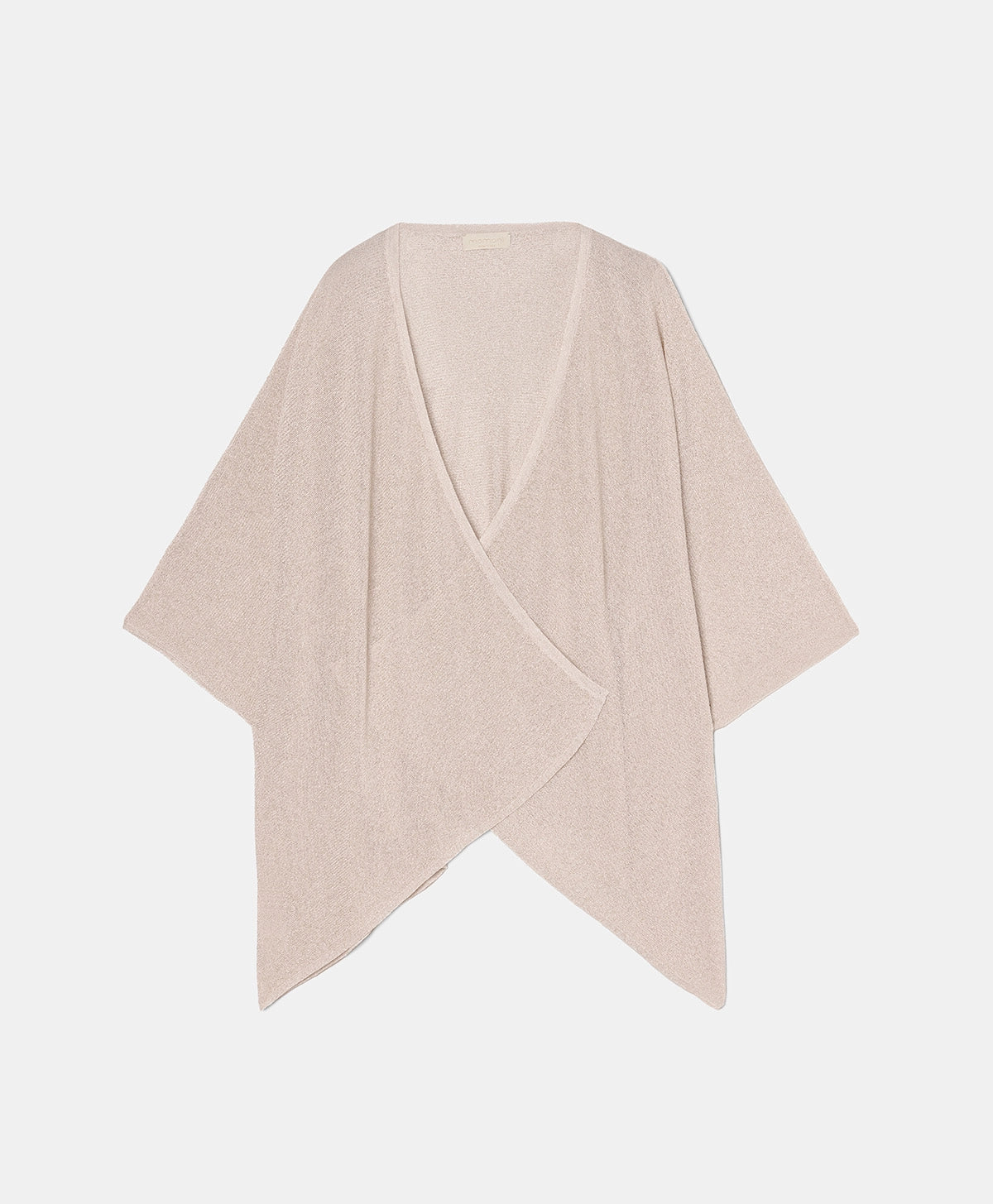 Divina Lurex Cardigan - Bianco Platino by Momonì — view 4