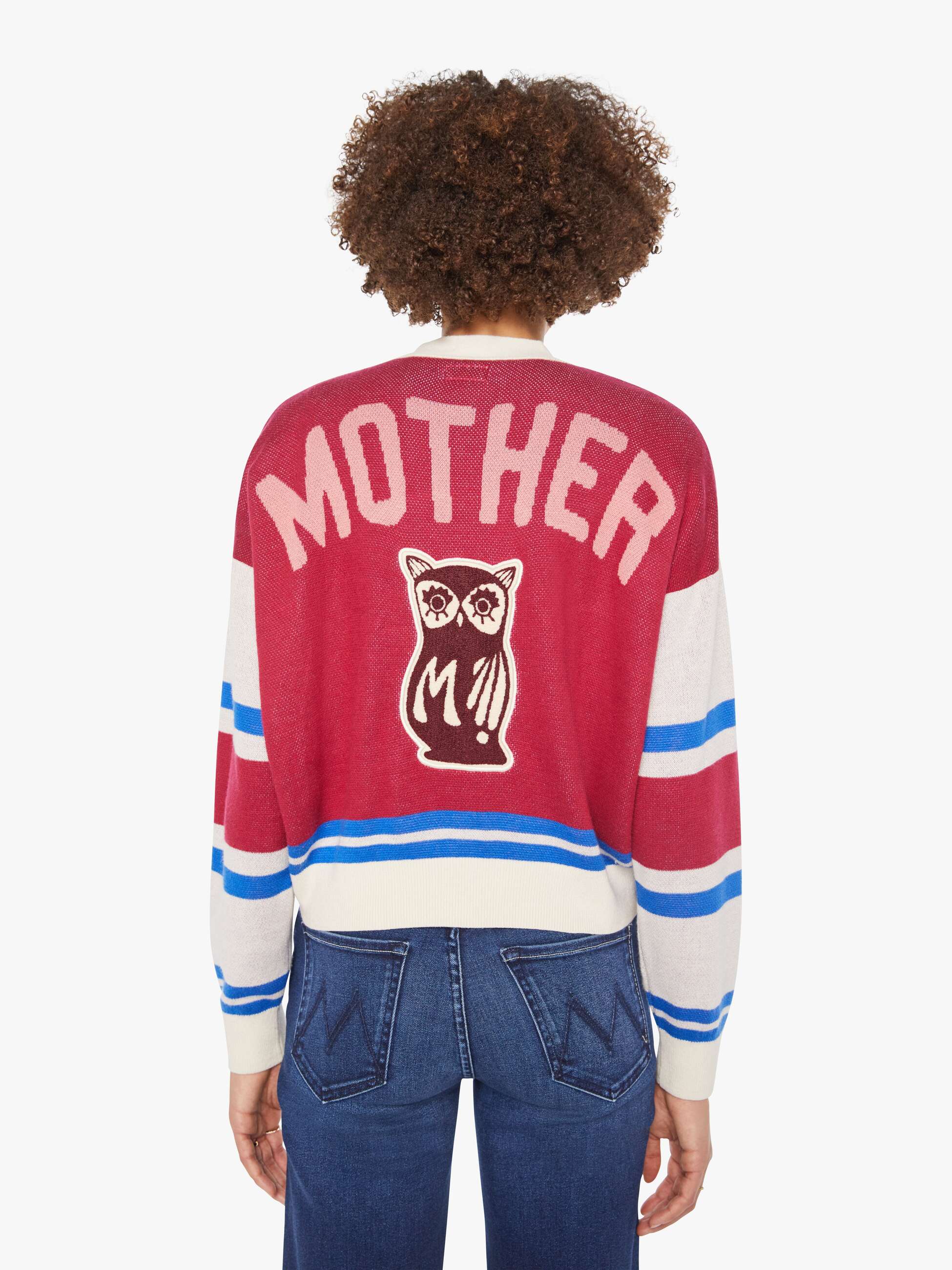 The Boxy Cardigan - Hoot High by MOTHER — alternate view