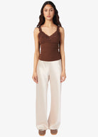 Lani Rib Knit Tank - Malt by Cami NYC — view 5