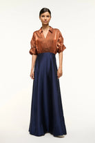 Shubert Dress - Iridescent Cacao Midnight by STAUD | 25 South Boutiques