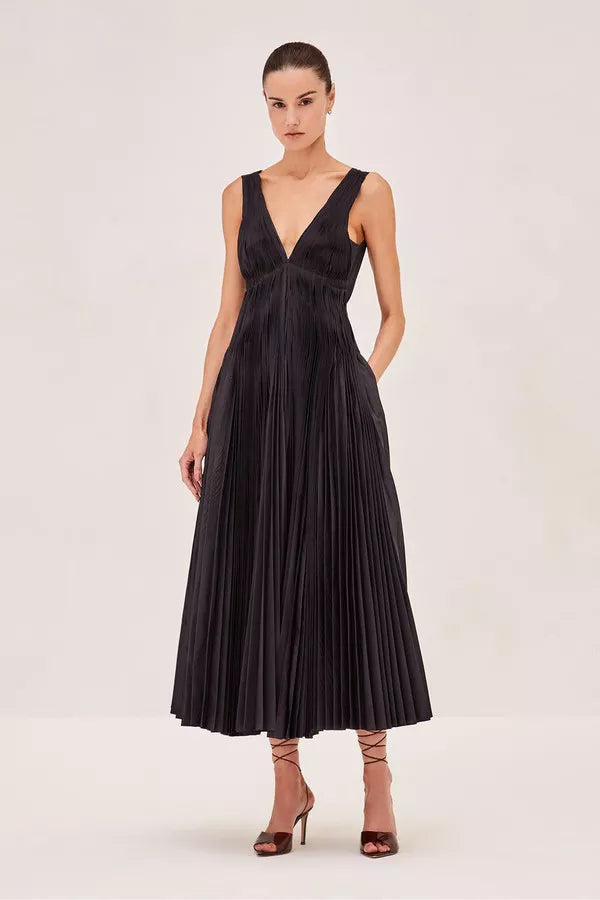 Lauren Dress - Black by Alexis — view 3