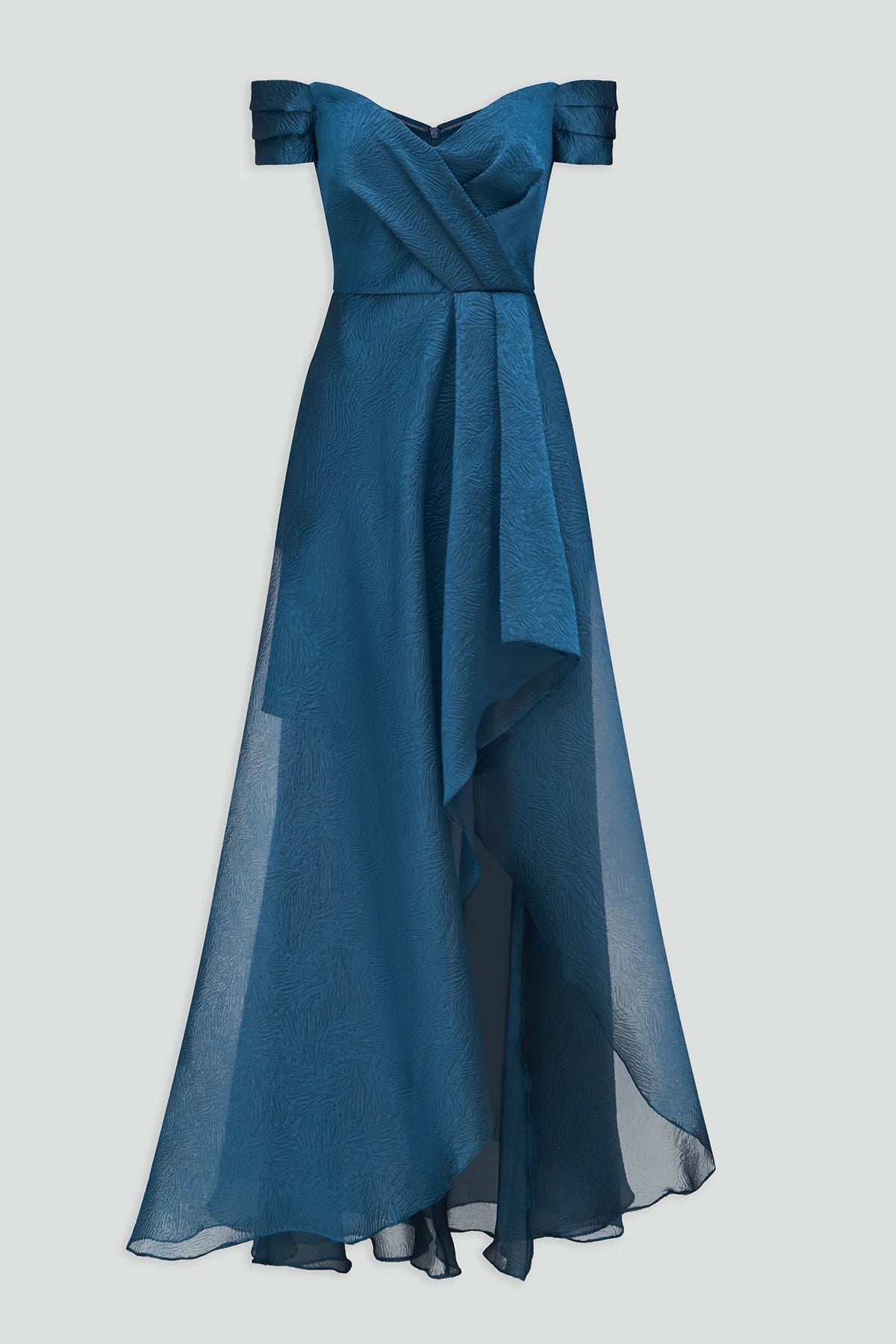 Cecilia High Low Gown - Night Swim by Theia — view 5