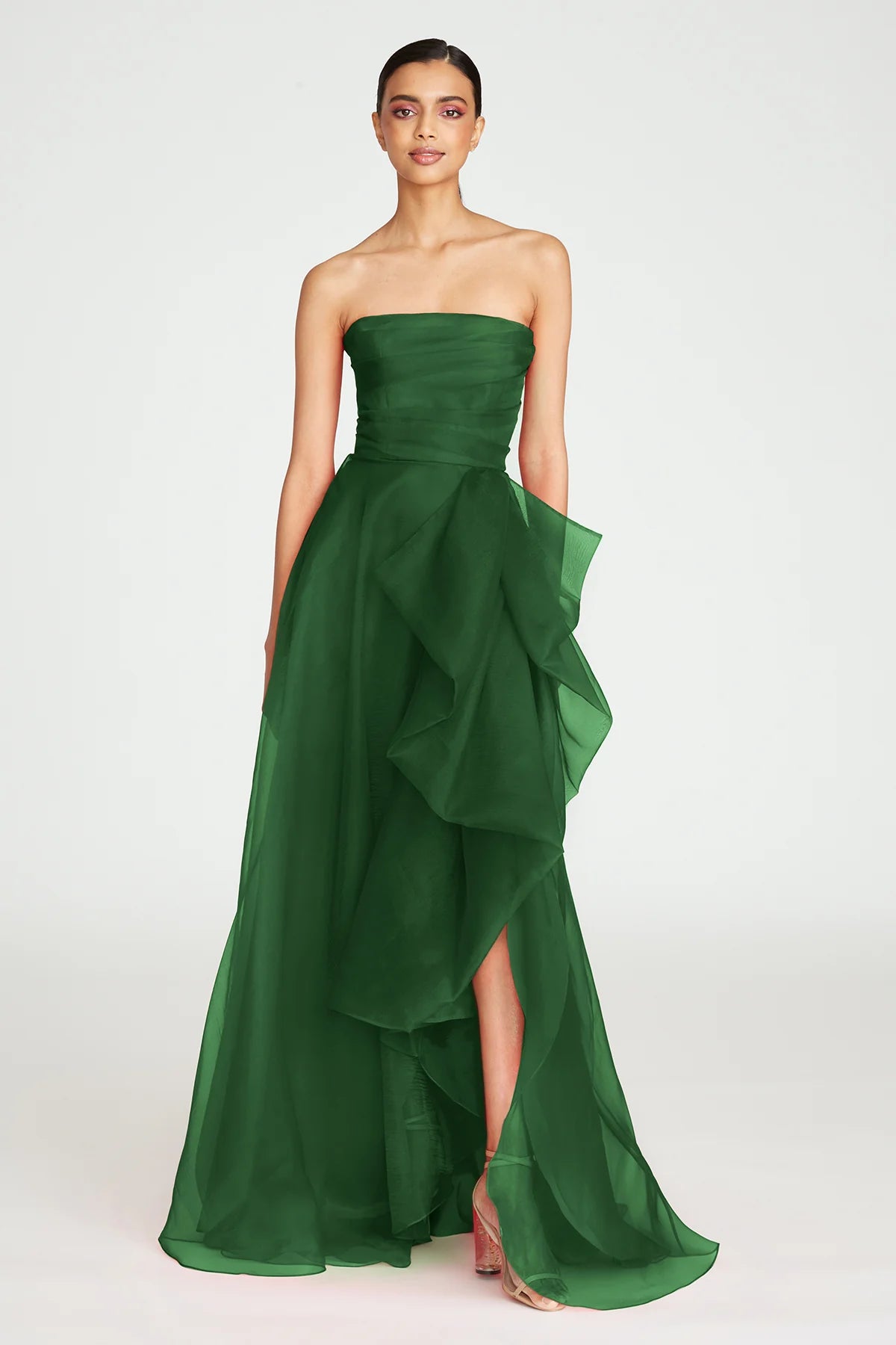 Teresa Strapless Draped Gown - Thorn by Theia | 25 South Boutiques