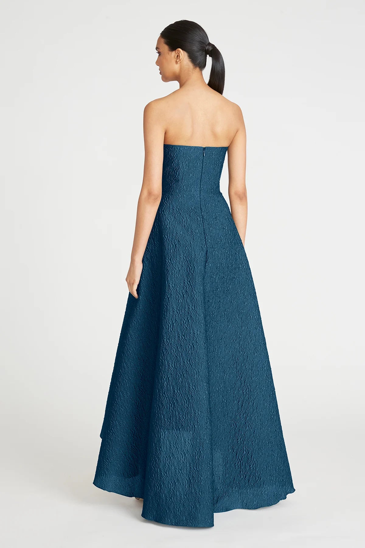 Imogen Gown - Moroccan Blue by Theia — alternate view