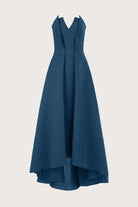 Imogen Gown - Moroccan Blue by Theia — view 5