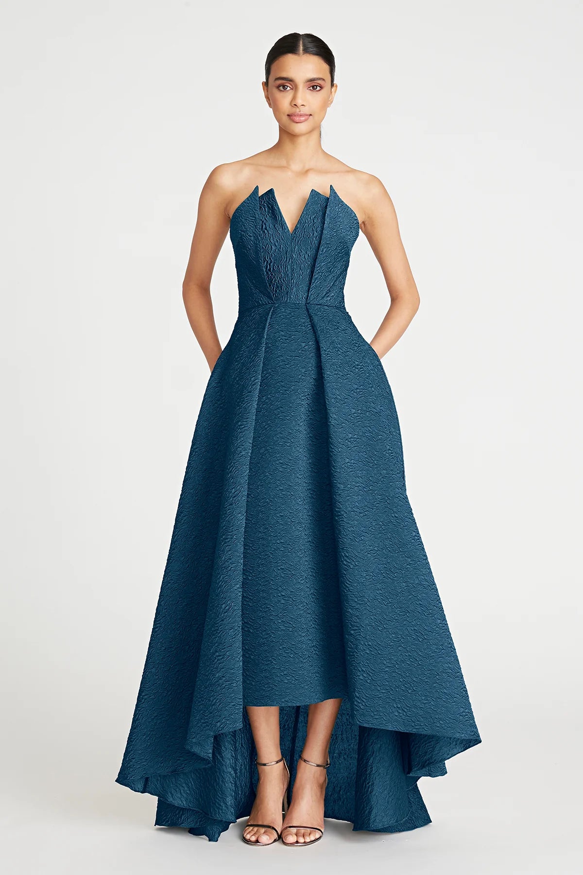 Imogen Gown - Moroccan Blue by Theia | 25 South Boutiques