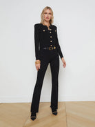 Toulouse Cardigan - Black by L'agence — alternate view