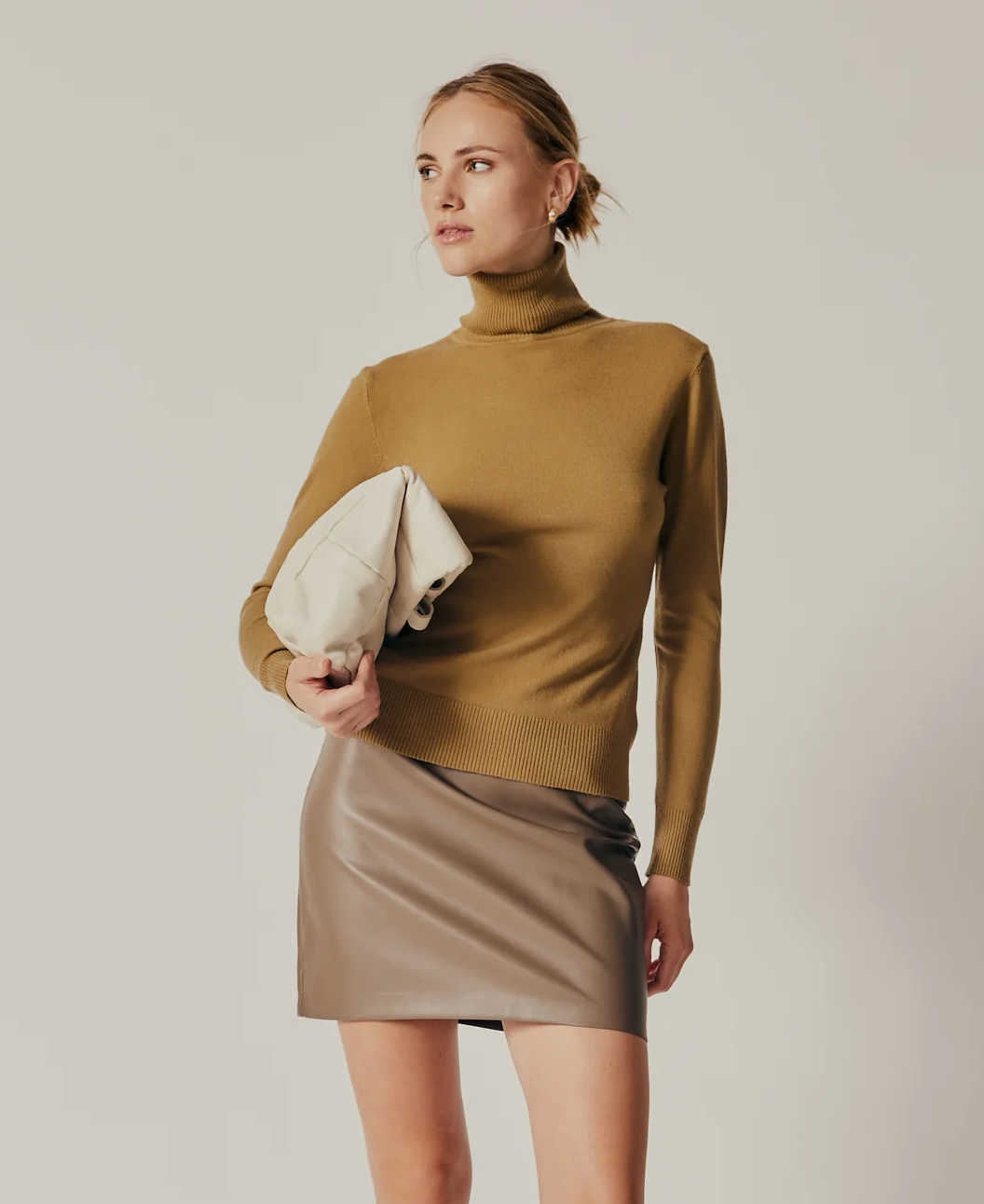 Silene Sweater - Khaki by Deluc | 25 South Boutiques