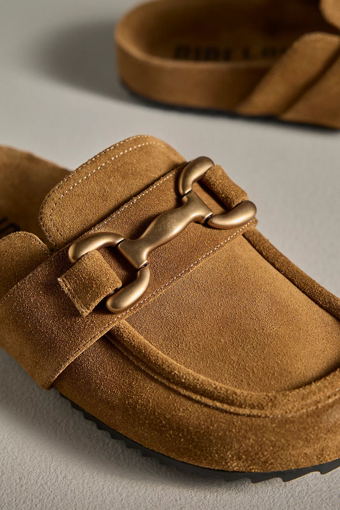 Zagreb Suede Clog - Cuero by Bibi Lou — alternate view