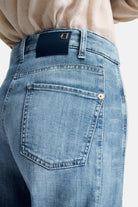 Palazzo Patch Jeans - Blue by Cambio — view 4