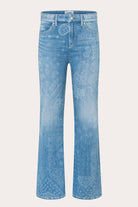 Fabienne Paisley Flared Jeans - Summer by Cambio — view 5