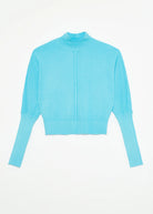 Campanula Turtleneck - Cyan by Deluc — view 4