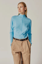 Campanula Turtleneck - Cyan by Deluc | 25 South Boutiques