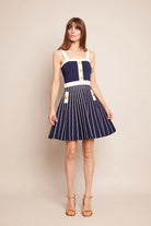 Aurora Mini Dress - Navy by Cara Cara | 25 South Boutiques