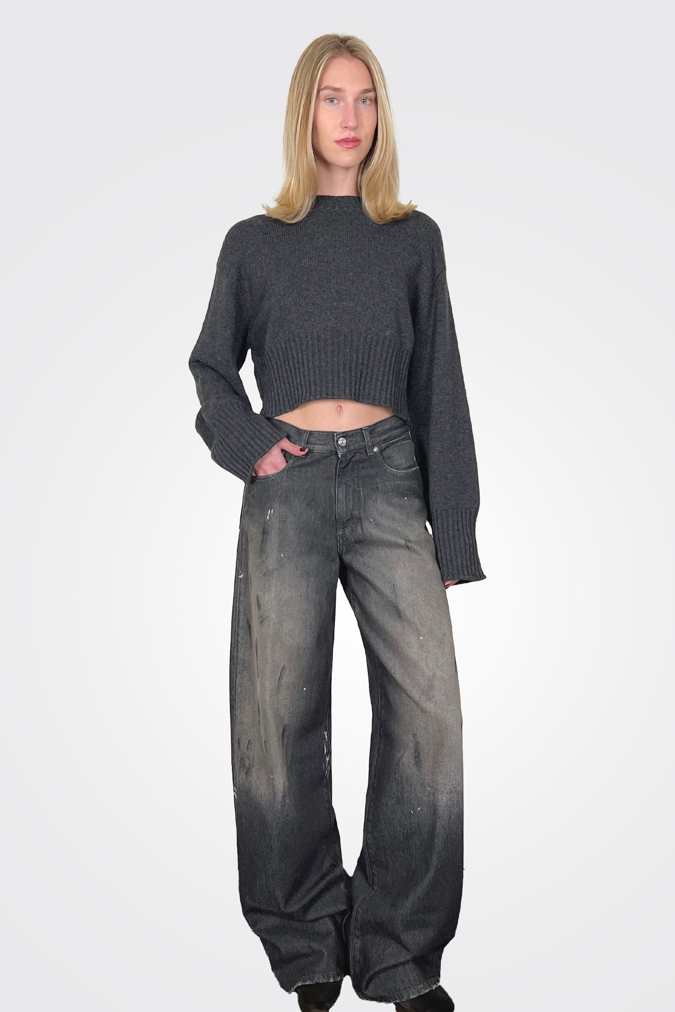 Aura Palazzo Pant - Black by Nine In The Morning | 25 South Boutiques