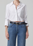 Bea Crop Top - White by Citizens of Humanity | 25 South Boutiques