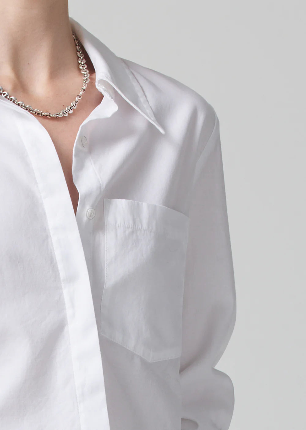 Bea Crop Top - White by Citizens of Humanity — alternate view