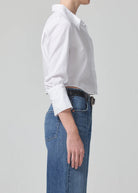 Bea Crop Top - White by Citizens of Humanity — view 3