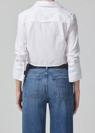 Bea Crop Top - White by Citizens of Humanity — view 4