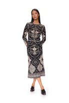 Alessa Jacket - Black Scroll Terrace by Cara Cara — view 3