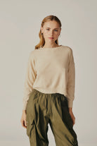 Polly Pullover - Ecru Melange by Deluc | 25 South Boutiques