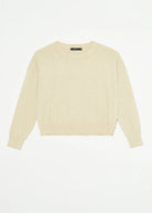 Polly Pullover - Ecru Melange by Deluc — alternate view
