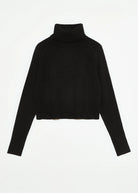 Pugliese Turtleneck Sweater - Black by Deluc — view 3