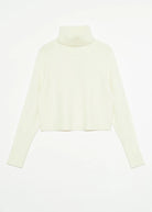 Pugliese Turtleneck Sweater - Ecru by Deluc — alternate view
