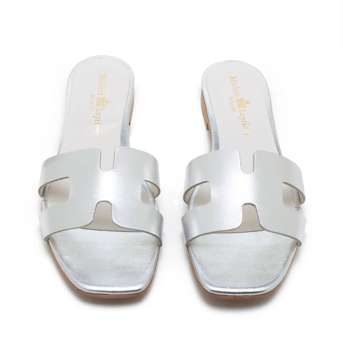 Creta H Slide - Silver Argento by Michele Lopriore — view 3