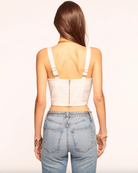 Gabi Tank Top - Ivory by Ramy Brook — alternate view
