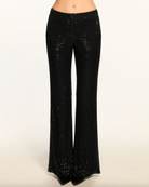 Olivian Beaded Trosuers - Black Mesh by Ramy Brook — alternate view