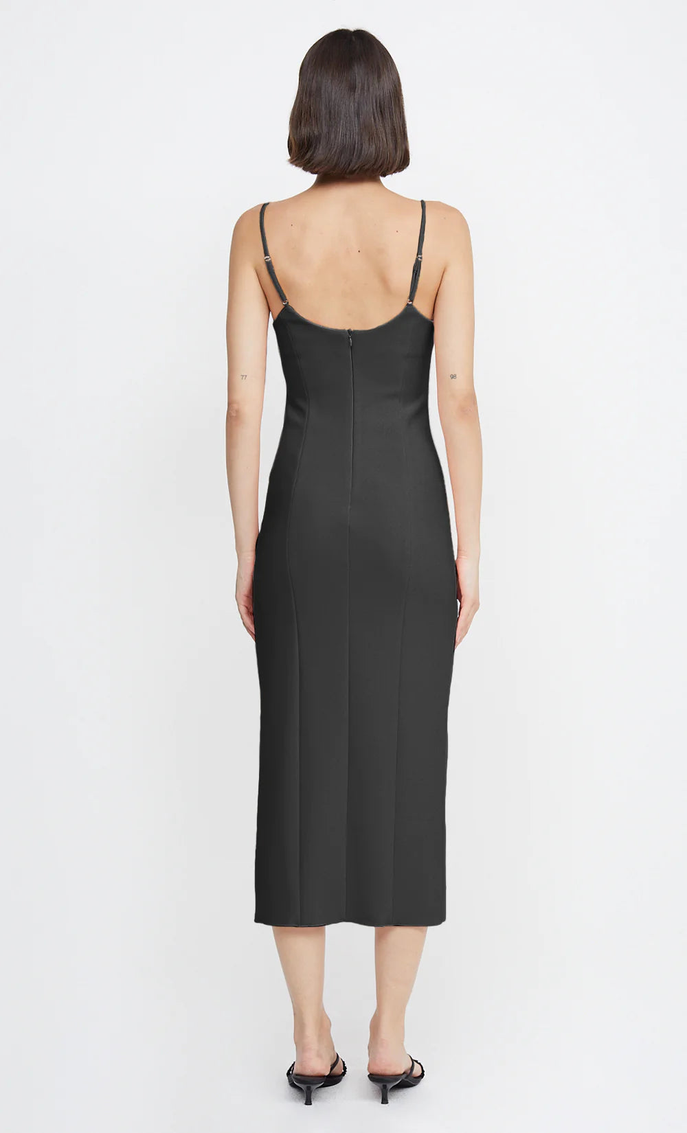 Marisol Midi Dress - Black by Bec & Bridge — alternate view