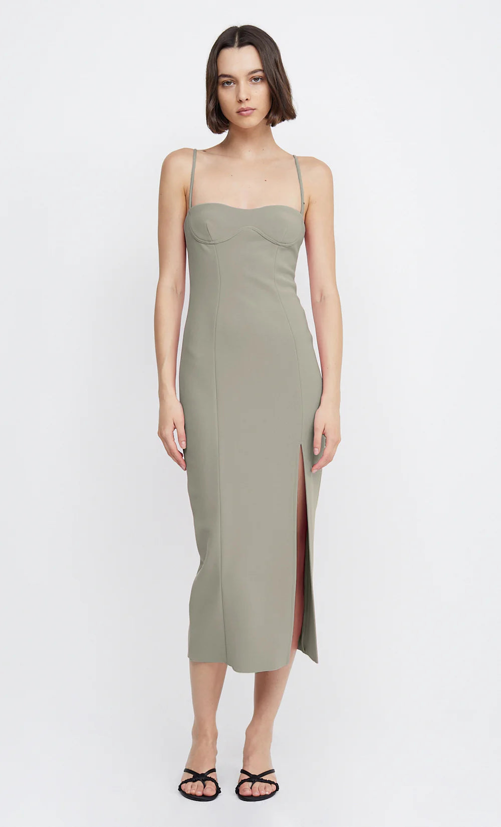 Marisol Midi Dress - Silver Sage by Bec & Bridge | 25 South Boutiques