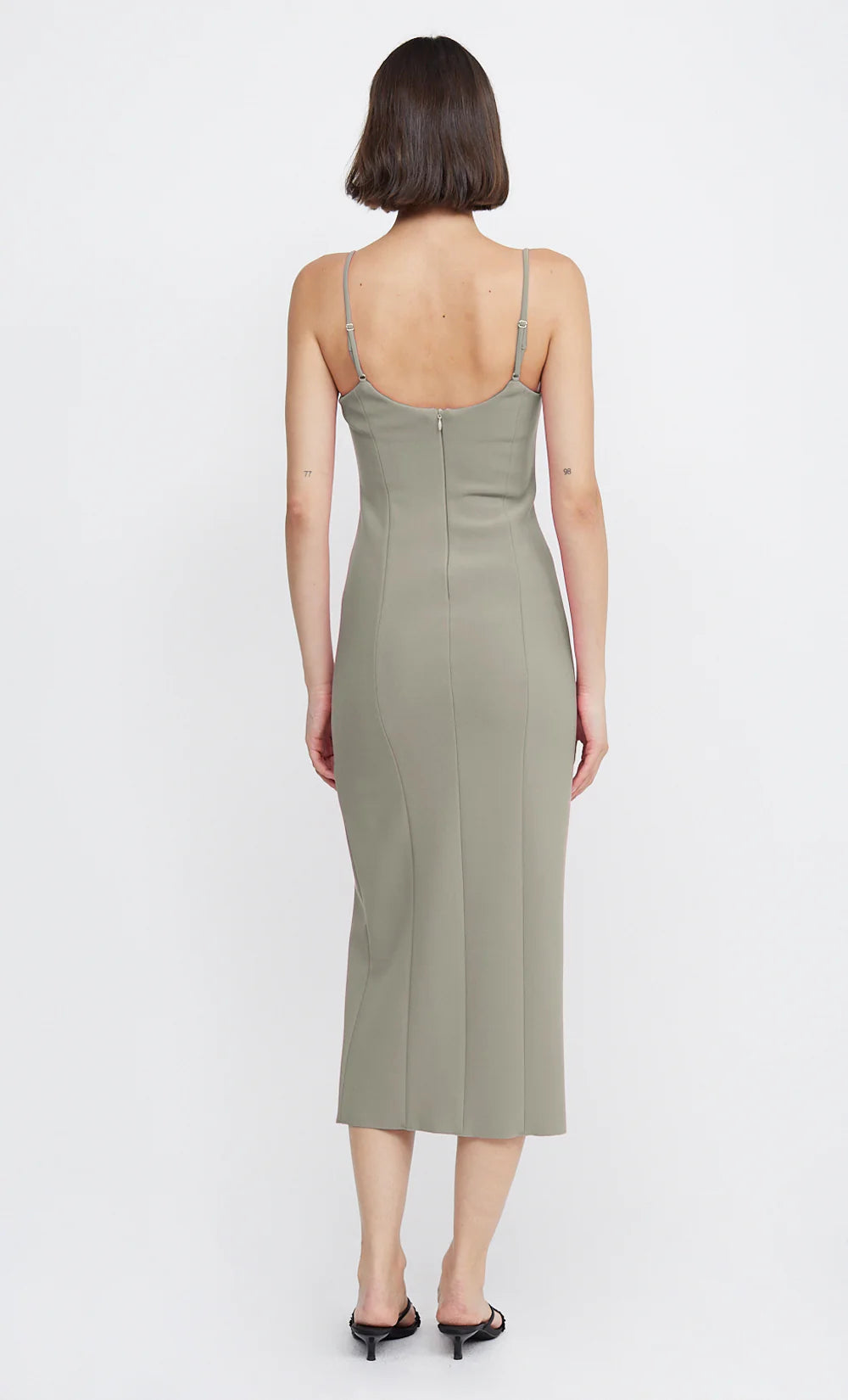 Marisol Midi Dress - Silver Sage by Bec & Bridge — alternate view