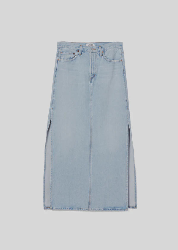 Astrid Slice Skirt - Fragment by AGOLDE — view 6