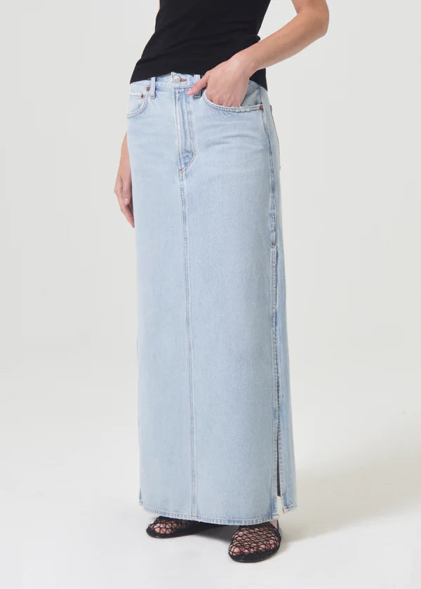 Astrid Slice Skirt - Fragment by AGOLDE — view 3