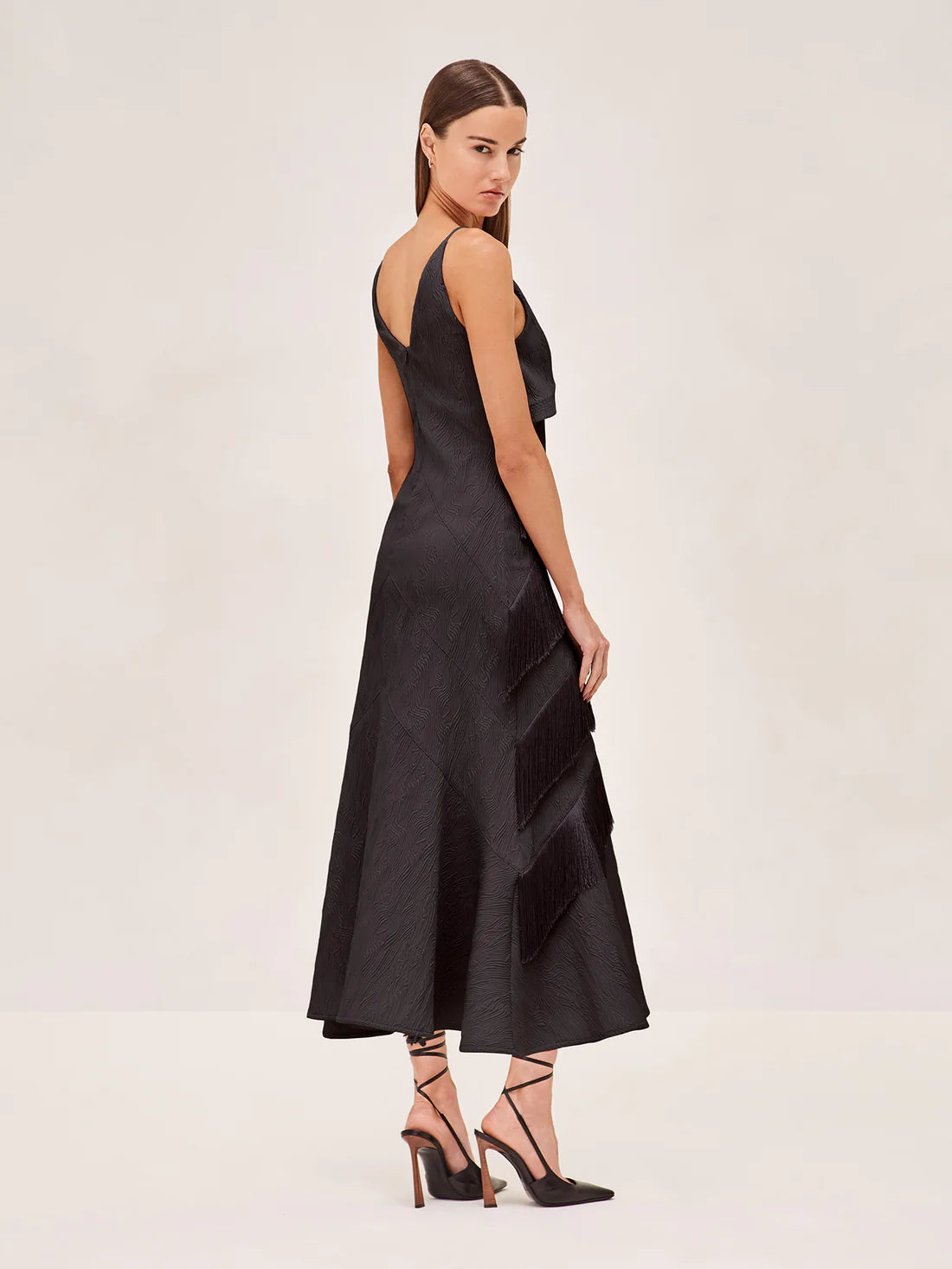 Nadinee Dress - Black by Alexis — view 3