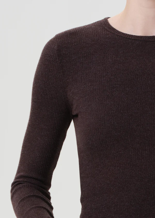 Delphi Slim Tee - Root by AGOLDE — view 5